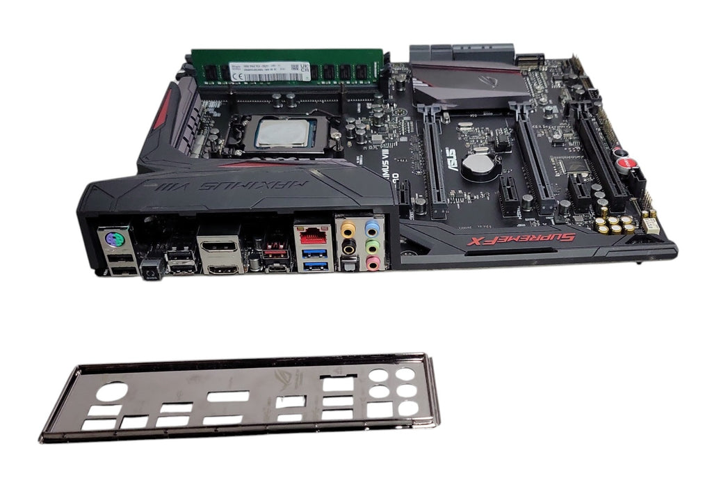 ASUS MAXIMUS VIII HERO Motherboard w/ i7-6700K 16GB DDR4 (READ)