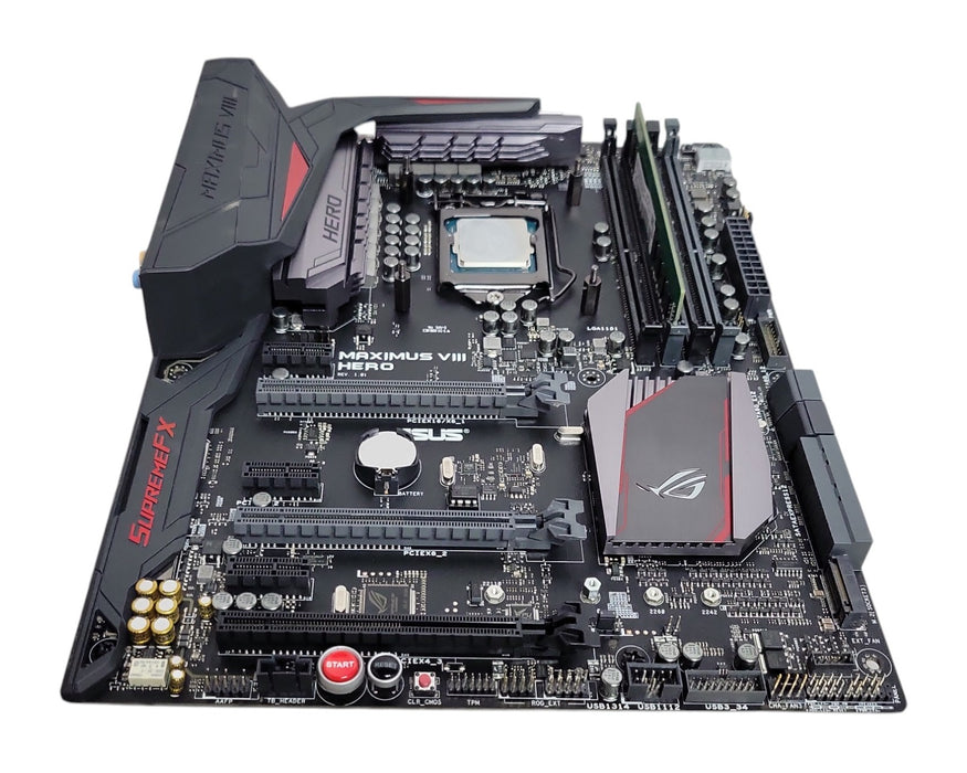 ASUS MAXIMUS VIII HERO Motherboard w/ i7-6700K 16GB DDR4 (READ)