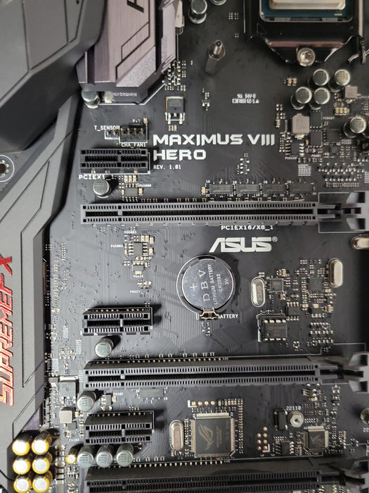 ASUS MAXIMUS VIII HERO Motherboard w/ i7-6700K 16GB DDR4 (READ)