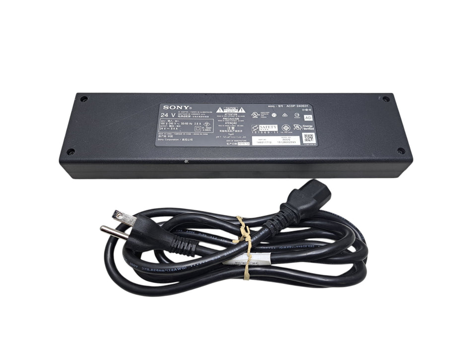 Sony ACDP-240E01 - 24V 9.4A 240W AC Power Adapter with Power Cord *No Cable*