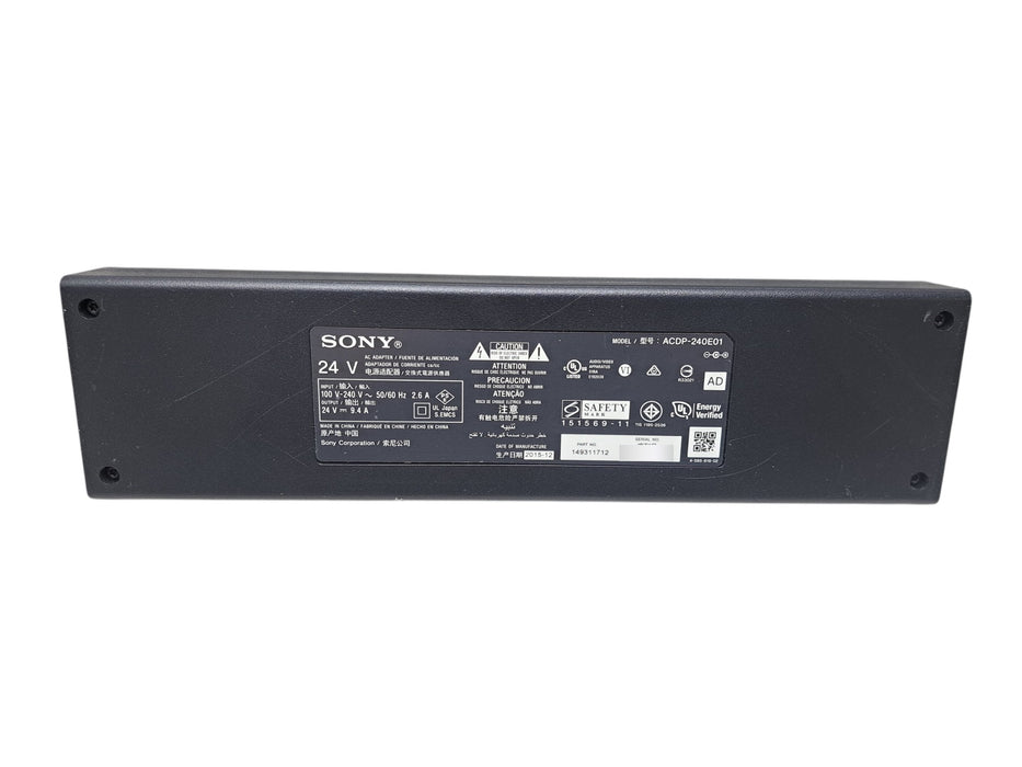 Sony ACDP-240E01 - 24V 9.4A 240W AC Power Adapter with Power Cord *No Cable*