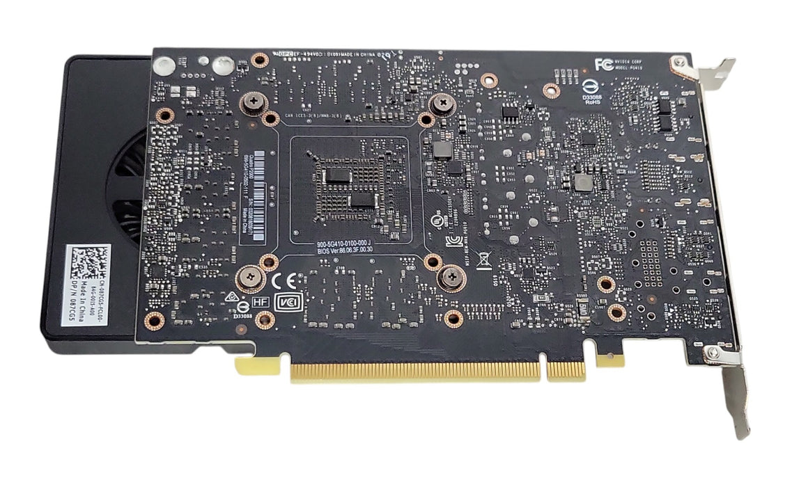 NVIDIA Quadro P2000 5GB GDDR5 PCIe Graphics Card 4x DisplayPort 087CG5