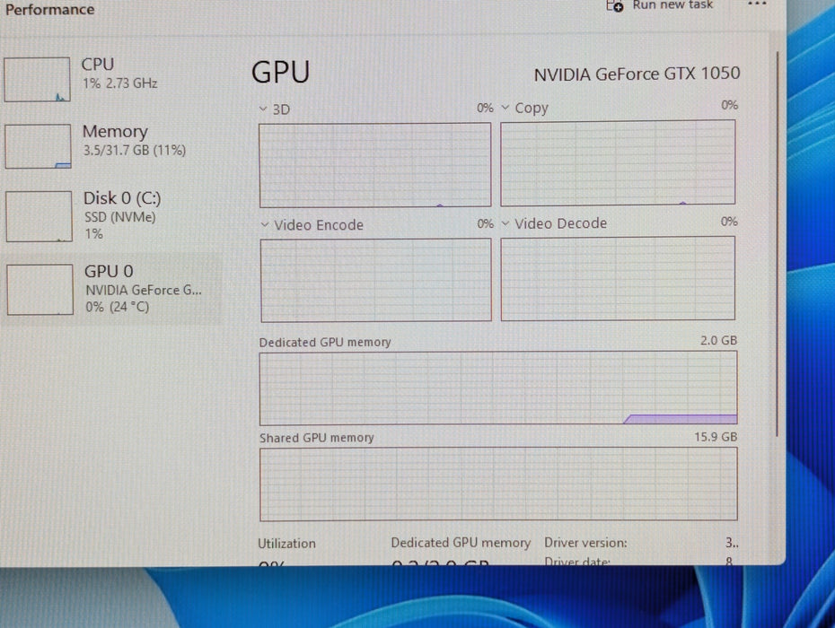 HP Z4 G4 Workstation - Xeon W-2123 3.60GHz 32GB RAM 256GB NVMe GTX 1050