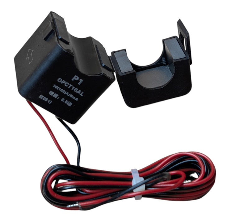 P1 OPCT16AL Split Core Current Transformer Sensor 10(100)A/5mA New Lot of 18x