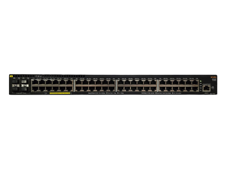 Aruba 2930F 48G PoE+ 4SFP+ JL256A Managed Gigabit Switch