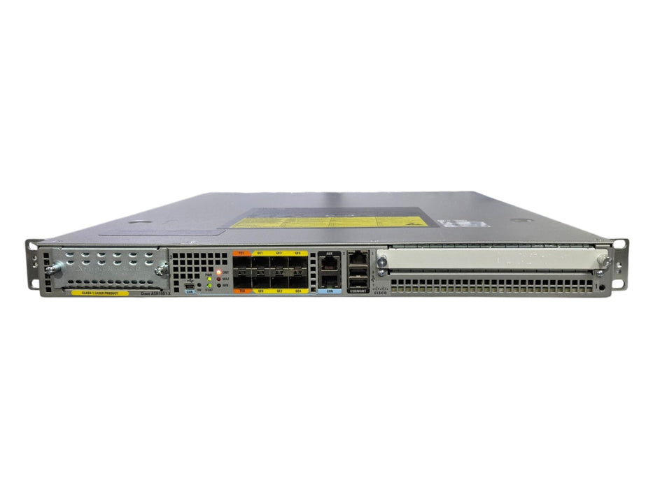 Cisco ASR1001-X - 8GB RAM 2x 10GE 6x GE 2x AC Power Supplies