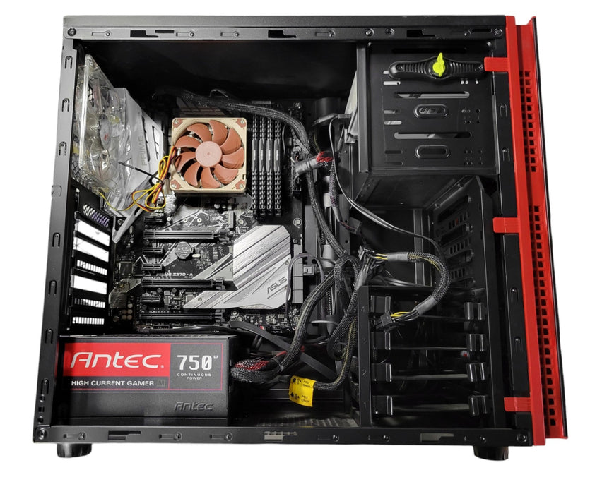 In Win - Core i7-8700K Asus Prime Z370-A 32GB RAM No HDD Antec 750W