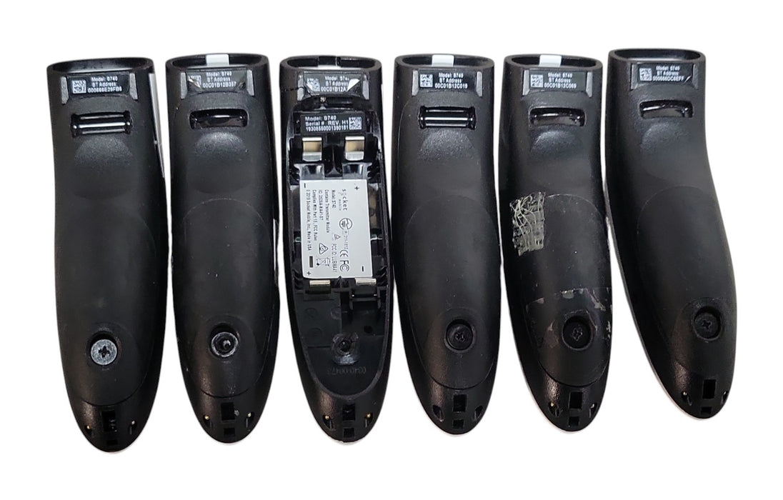 Lot of 6x Socket Mobile SocketScan S740 2D/1D Bluetooth Barcode Scanners (READ)