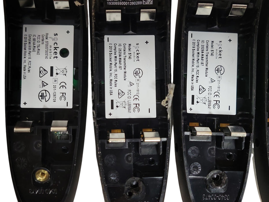 Lot of 6x Socket Mobile SocketScan S740 2D/1D Bluetooth Barcode Scanners (READ)