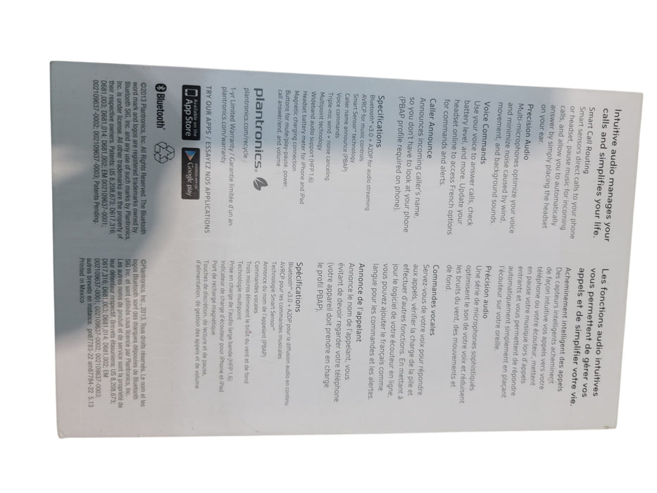 Plantronics Voyager Legend Wireless Bluetooth Headset P/N 87300-03