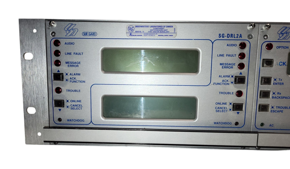 Sur-Gard SG-MLR2-DG Rack Receiver - SG-CPM2 & SG-DRL2A Modules