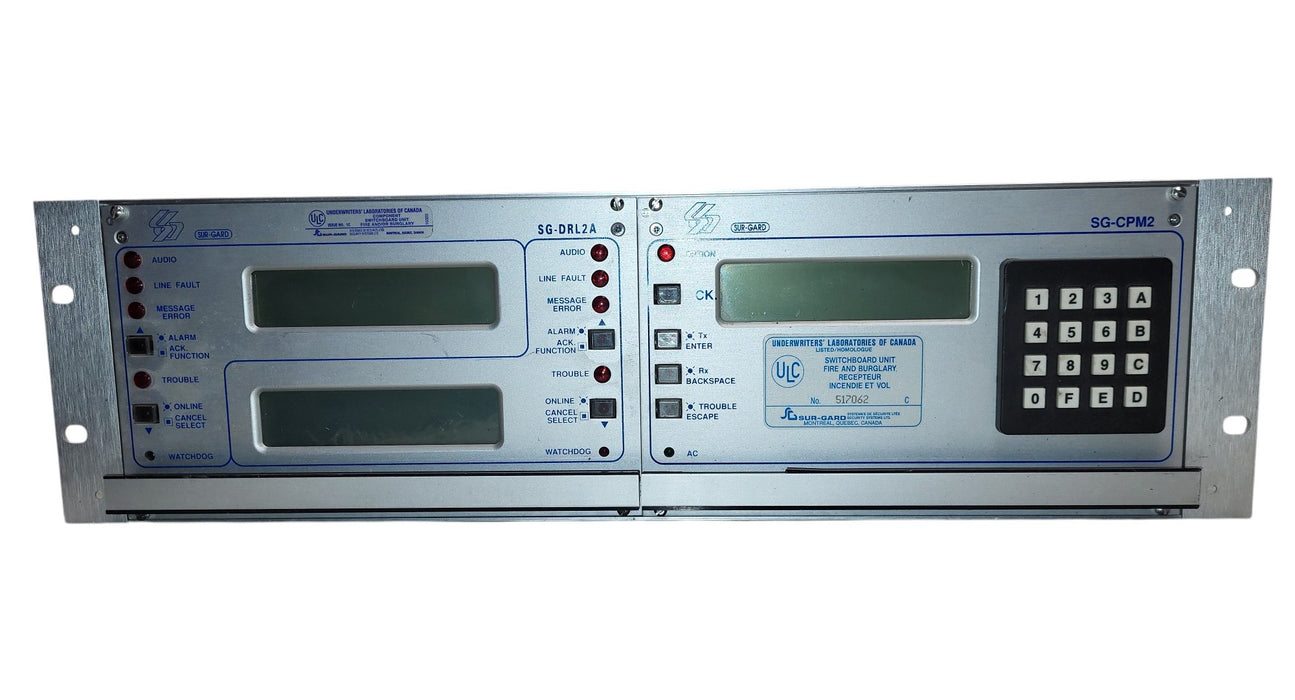 Sur-Gard SG-MLR2-DG Rack Receiver - SG-CPM2 & SG-DRL2A Modules
