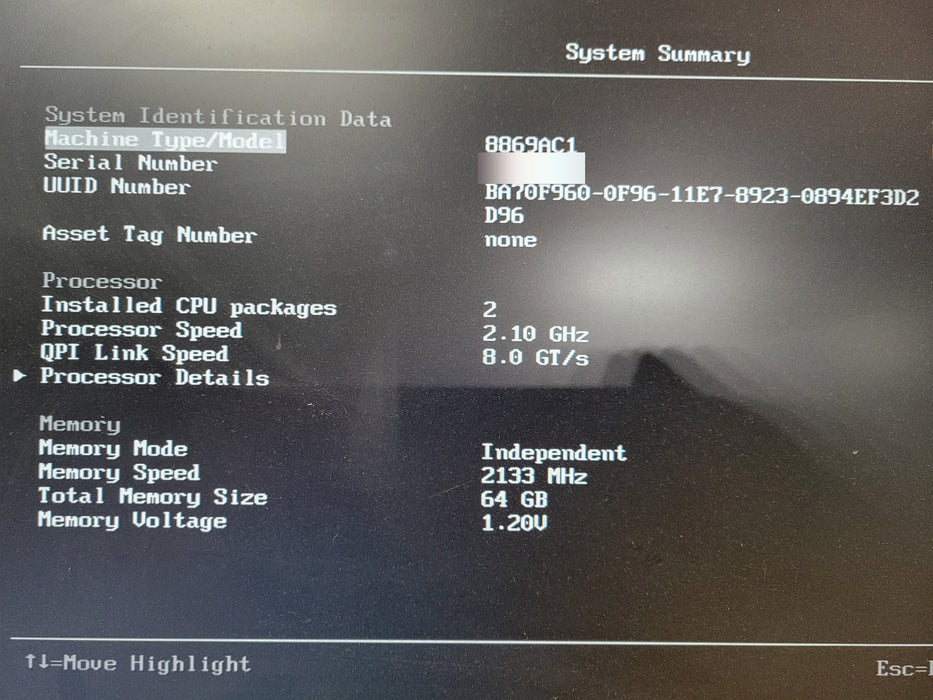 Lenovo System x3550 M5 - 2x Xeon E5-2620 v4 64GB ServeRAID M1215 2x 900W