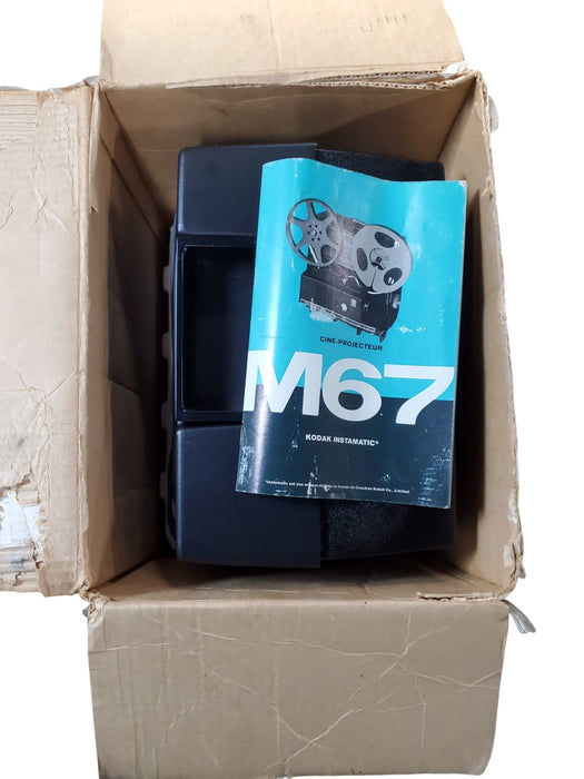 Kodak Instamatic M67 - Vintage 8mm Movie Projector with Box & Manual