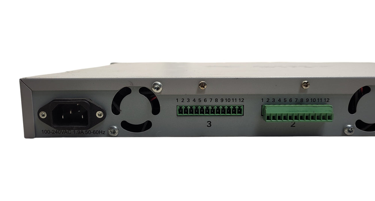 Axis 291 1U Video Serv Rack Chassis w/ 3x Axis Q7406 Video Encoder Blades