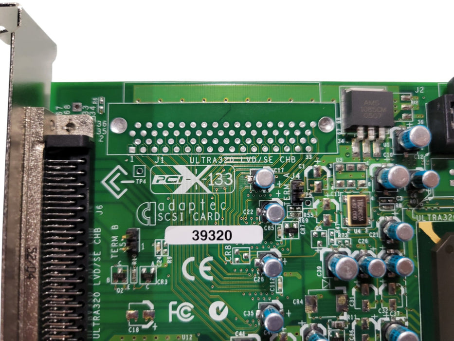 Adaptec 39320 Dell 0C4272 Ultra320 SCSI Controller PCI-X 133MHz Card