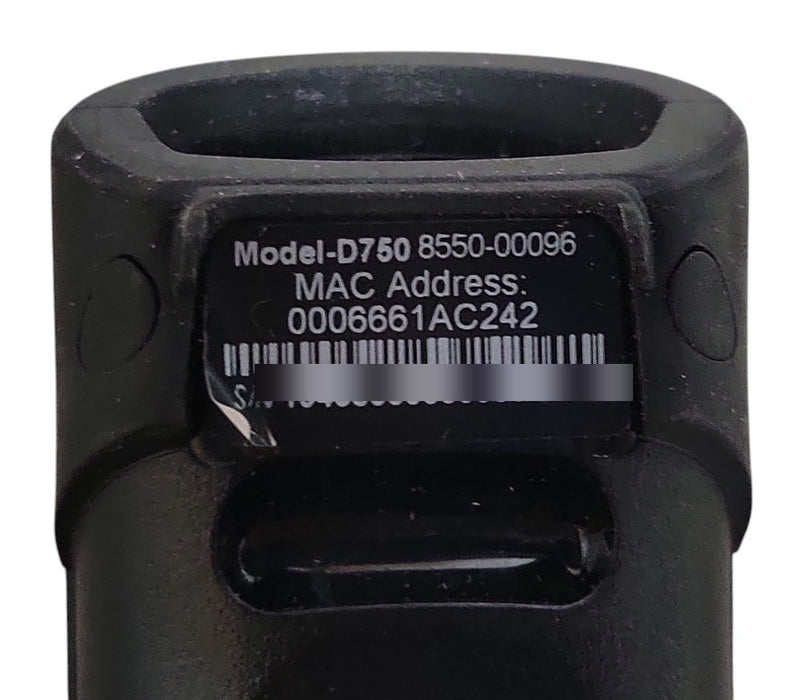 Socket Mobile DuraScan D750 Bluetooth Barcode Scanner 8550-00096 (READ)