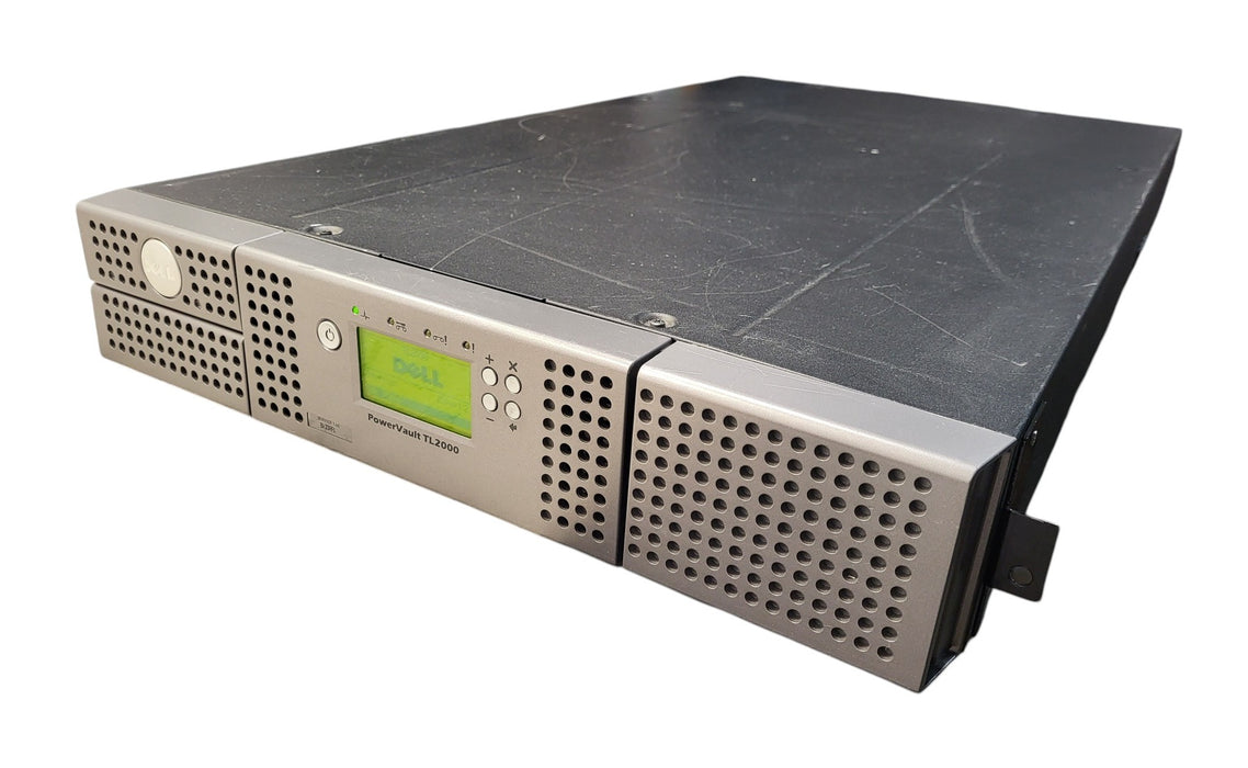 Dell PowerVault TL2000 2U Tape Library with 1x LTO Ultrium 5-H SAS Drive