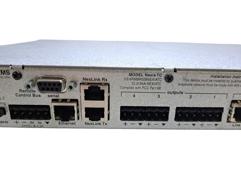 Biamp Nexia TC - Teleconferencing Audio DSP Digital Signal Processor