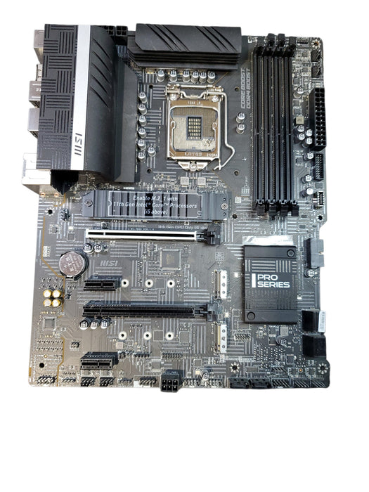 MSI Z590-A PRO motherboard Intel Z590 A Pro, For Parts, As-is