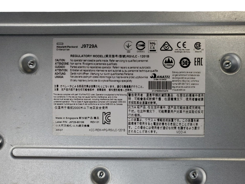 Aruba 2920-48G PoE+ Switch J9729A - 48-Port Gigabit PoE Managed Network Switch