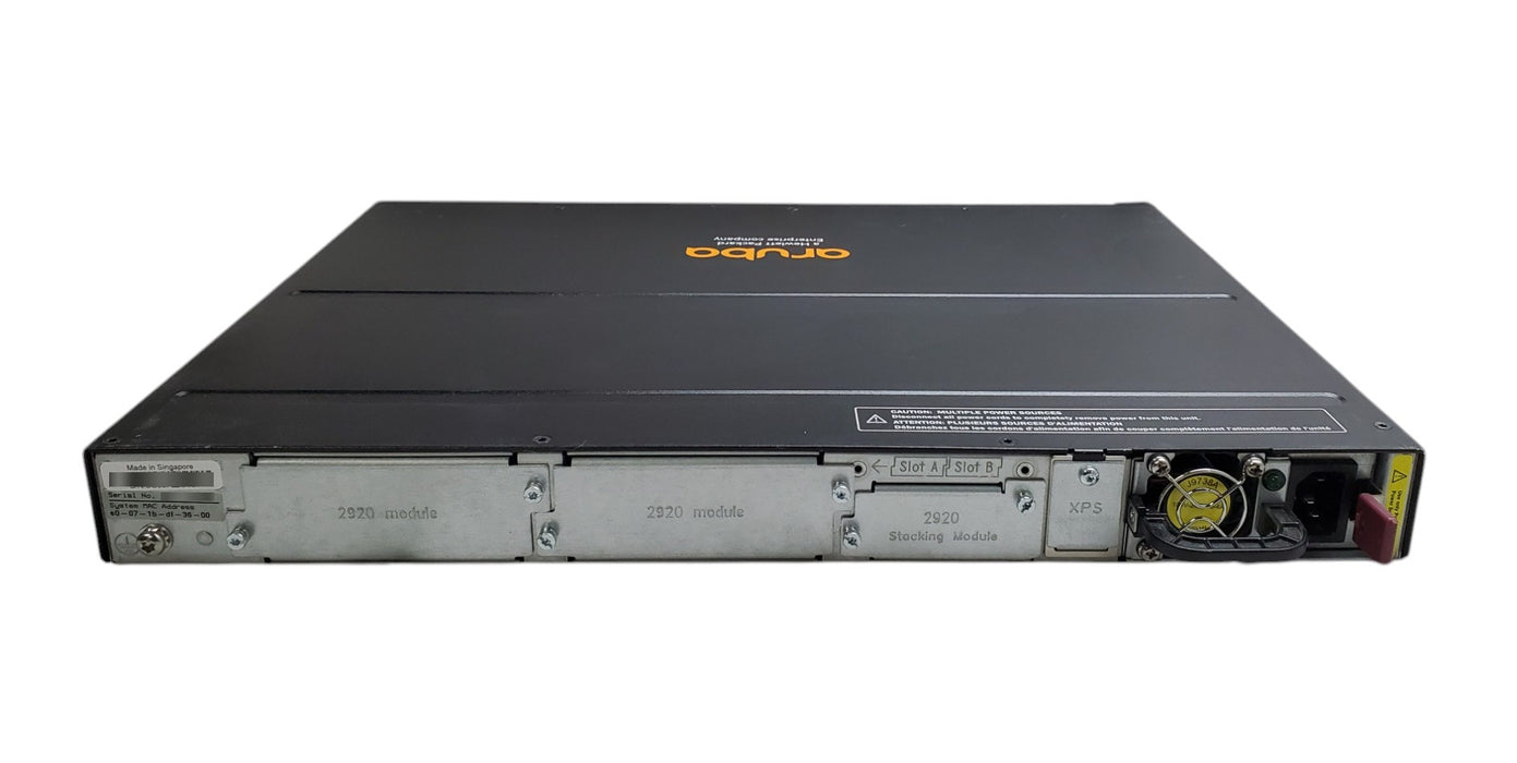 Aruba 2920-48G PoE+ Switch J9729A - 48-Port Gigabit PoE Managed Network Switch