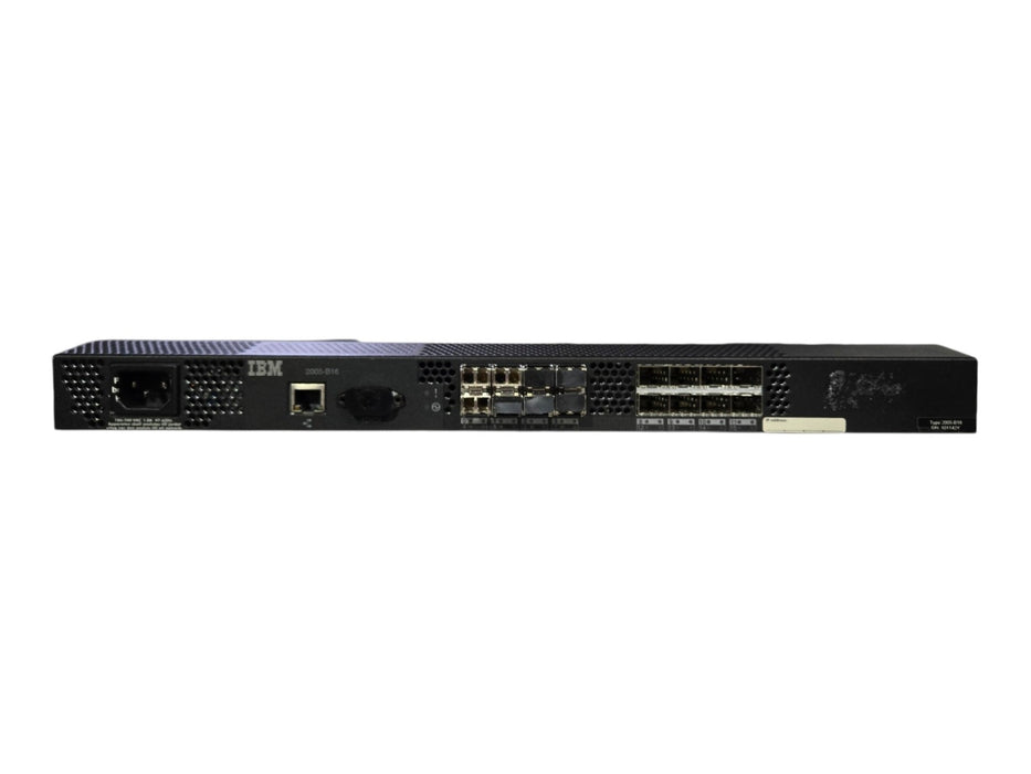 IBM TotalStorage SAN16B-2 Type 2005-B16 16-Port Fibre Channel Switch P/N 22R5511