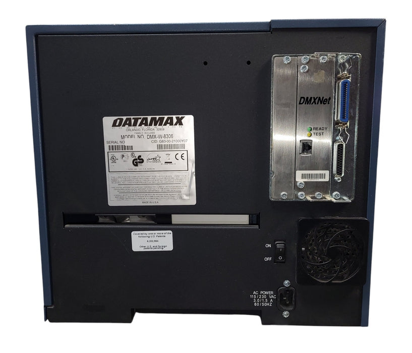 Datamax DMX-W-6308 W-Class Industrial Thermal Barcode Label Printer