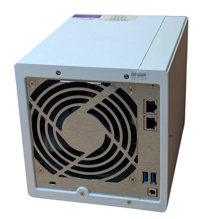 QNAP TS-431P 4-Bay NAS 2x 2TB WD Red HDD