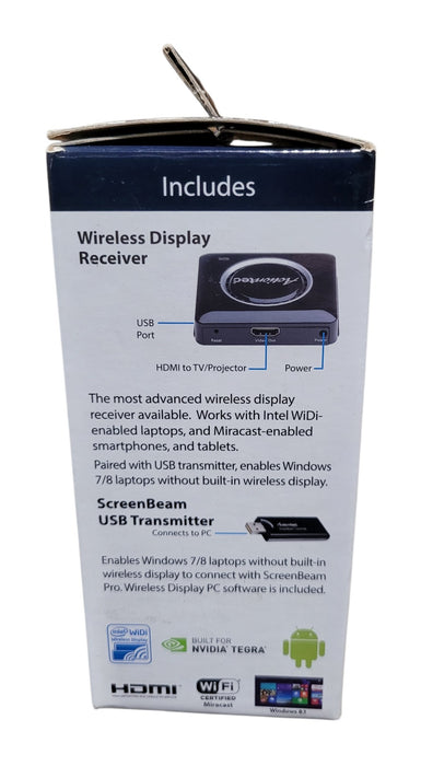 Actiontec ScreenBeam Kit SBWD100KIT01 Wireless Display Receiver