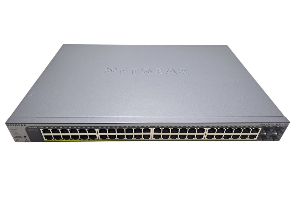 Netgear ProSafe GS752TP 48-Port Gigabit PoE Smart Switch with 4 SFP Ports