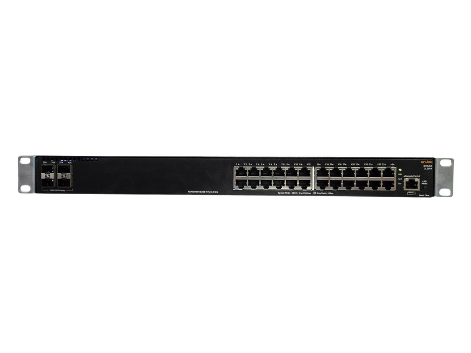Aruba 2930F 24G 4SFP JL259A - 24-Port Gigabit Managed Switch Rack Ears