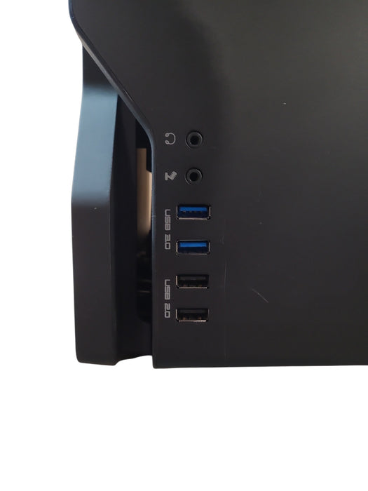 NZXT H440 steel mid tower case with power supply, No Motherboard, Read