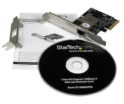 StarTech ST10000SPEX 1 Port PCI Express 10GBase-T Ethernet Network Card