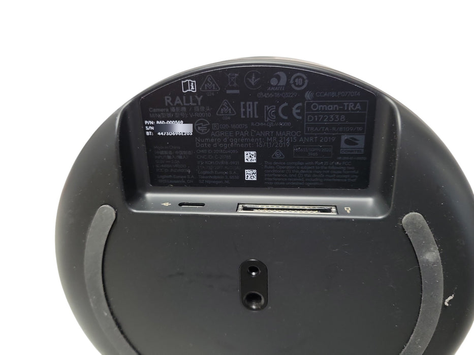 Logitech Rally Camera V-R0010 Ultra-HD PTZ Conference Camera 860-000569