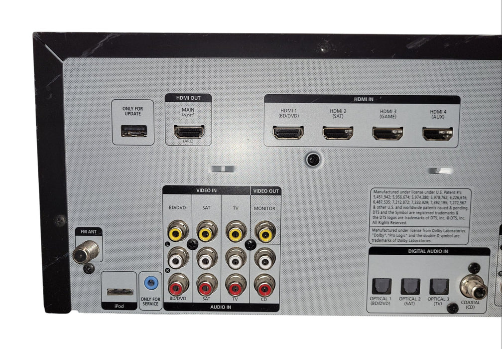 Samsung HW-D650S - 5.1ch AV Receiver 4x HDMI In ARC 3D Sound