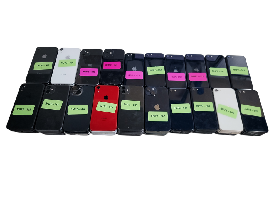 Lot of 100x Apple iPhone's [A19xx - A30xx | B/C Condition][RMP2-4]