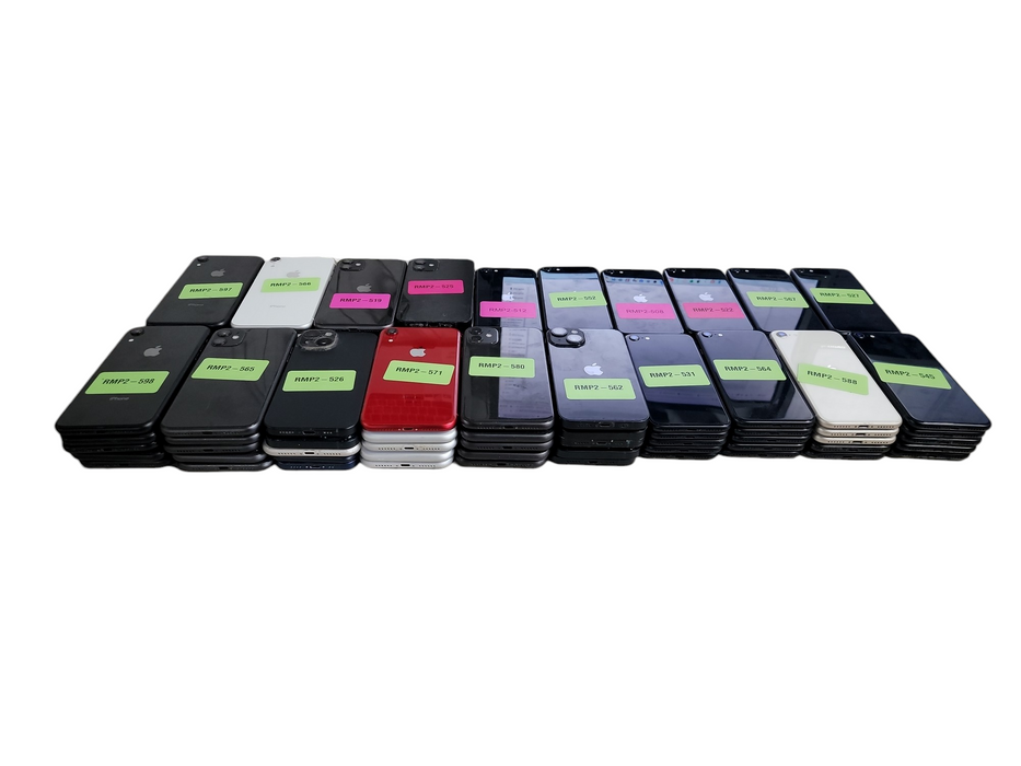Lot of 100x Apple iPhone's [A19xx - A30xx | B/C Condition][RMP2-4]