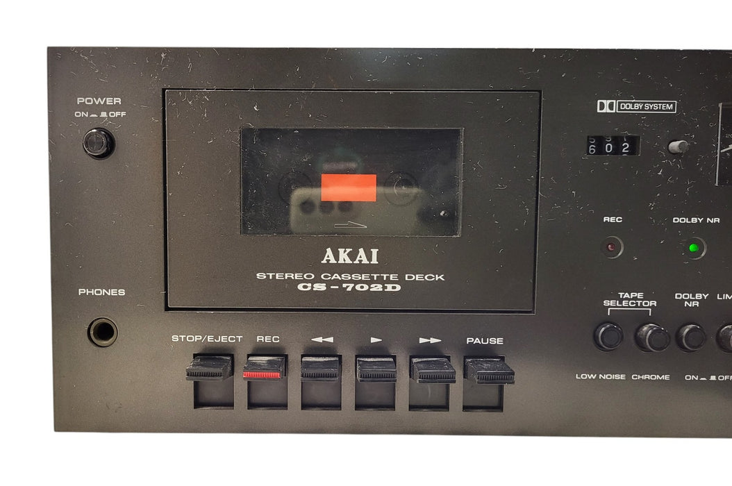 Akai CS-702D - Stereo Cassette Deck Dolby NR
