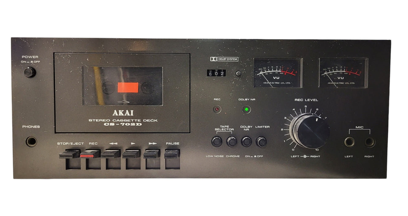 Akai CS-702D - Stereo Cassette Deck Dolby NR