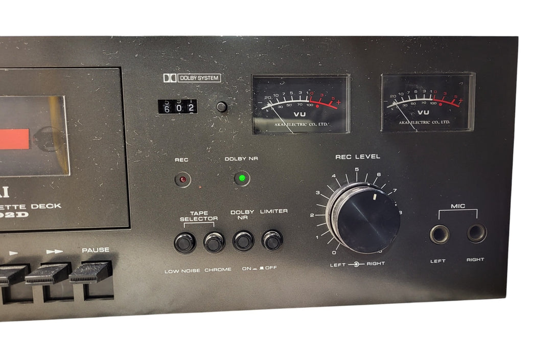 Akai CS-702D - Stereo Cassette Deck Dolby NR