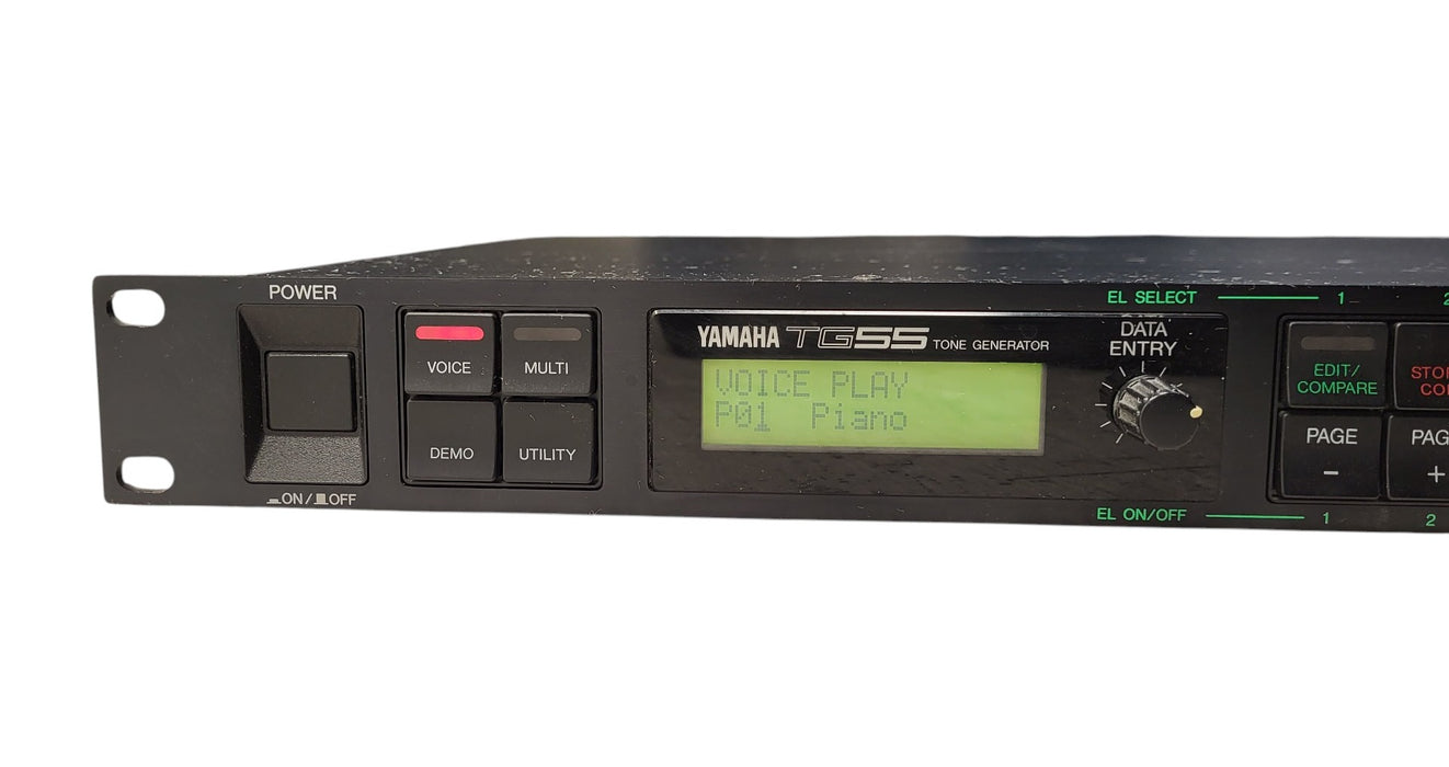 Yamaha TG55 - 1U Rackmount Tone Generator Synthesizer Module