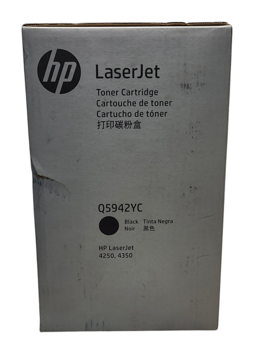 HP Q5942YC - Black LaserJet Toner Cartridge for 4250 4350
