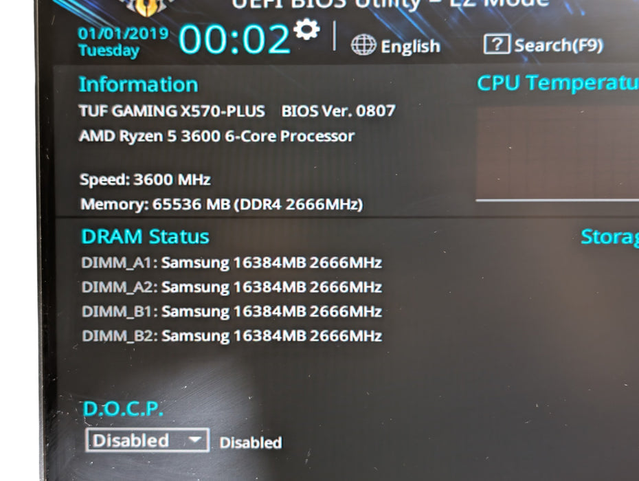 ASUS TUF GAMING X570-PLUS AMD Socket AM4 ATX Motherboard
