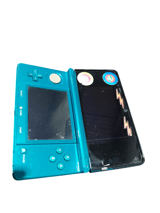Nintendo 3DS Model: CTR-001 ( USA ) Aqua Blue ( Parts )