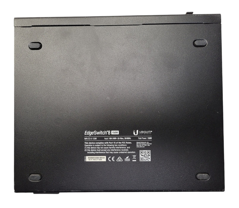 Ubiquiti EdgeSwitch 8 150W ES-8-150W - 8-Port Gigabit PoE+ Managed Switch 2 SFP