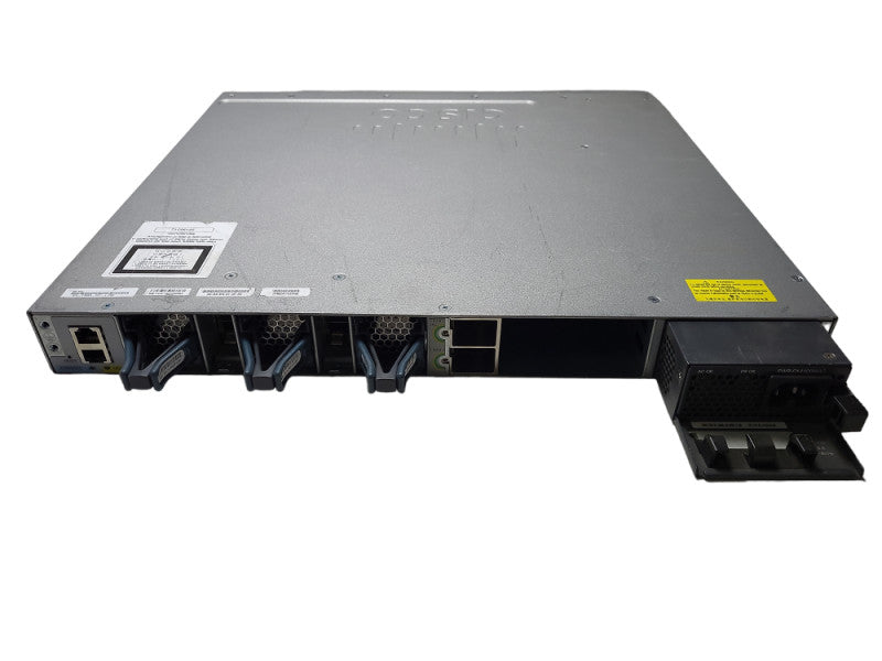 Cisco WS-C3850-24P-S 24-Port Gigabit PoE+ Switch | 1x 1100W PSU *READ* Q$