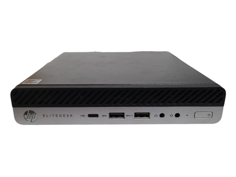HP EliteDesk 705 G4 DM 35W (TAA), AMD Ryzen 5 Pro 2400GE, 8GB DDR4, 256GB NVMe, WiFi, PWR