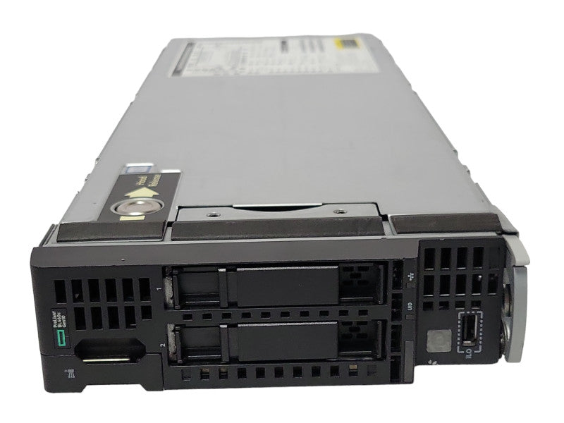 HPE ProLiant BL460c Gen10 Blade Server Barebones w/ 2x Heat sinks, READ _