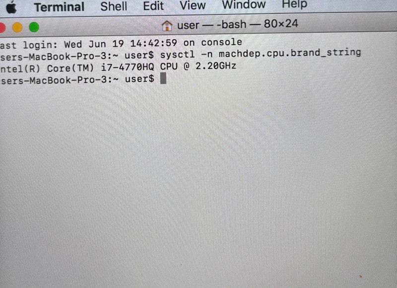Apple MacBook Pro Retina 15\\" Mid 2015 i7-4770HQ@2.2GHz 16GB RAM 256GB SSD